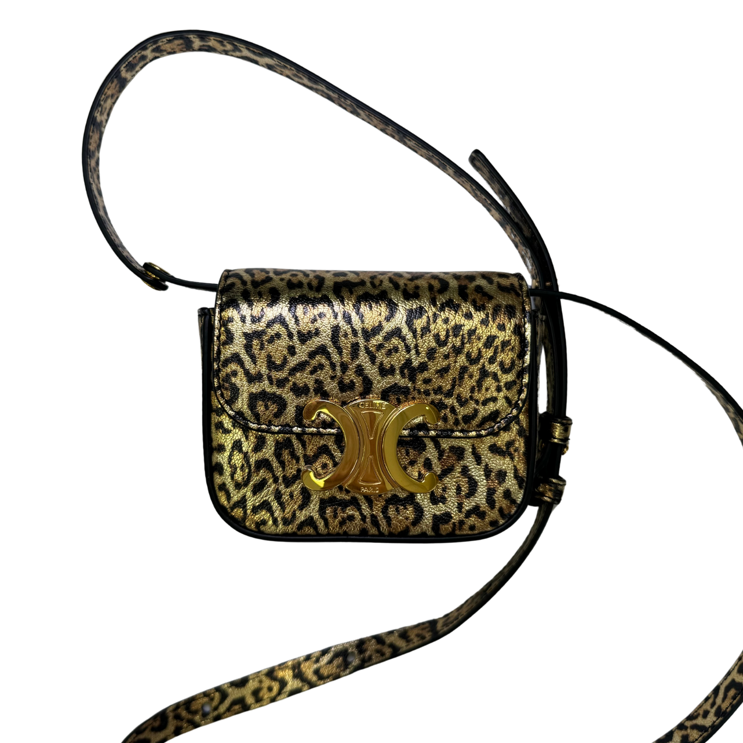 Celine Triomphe Bag Leopard Print