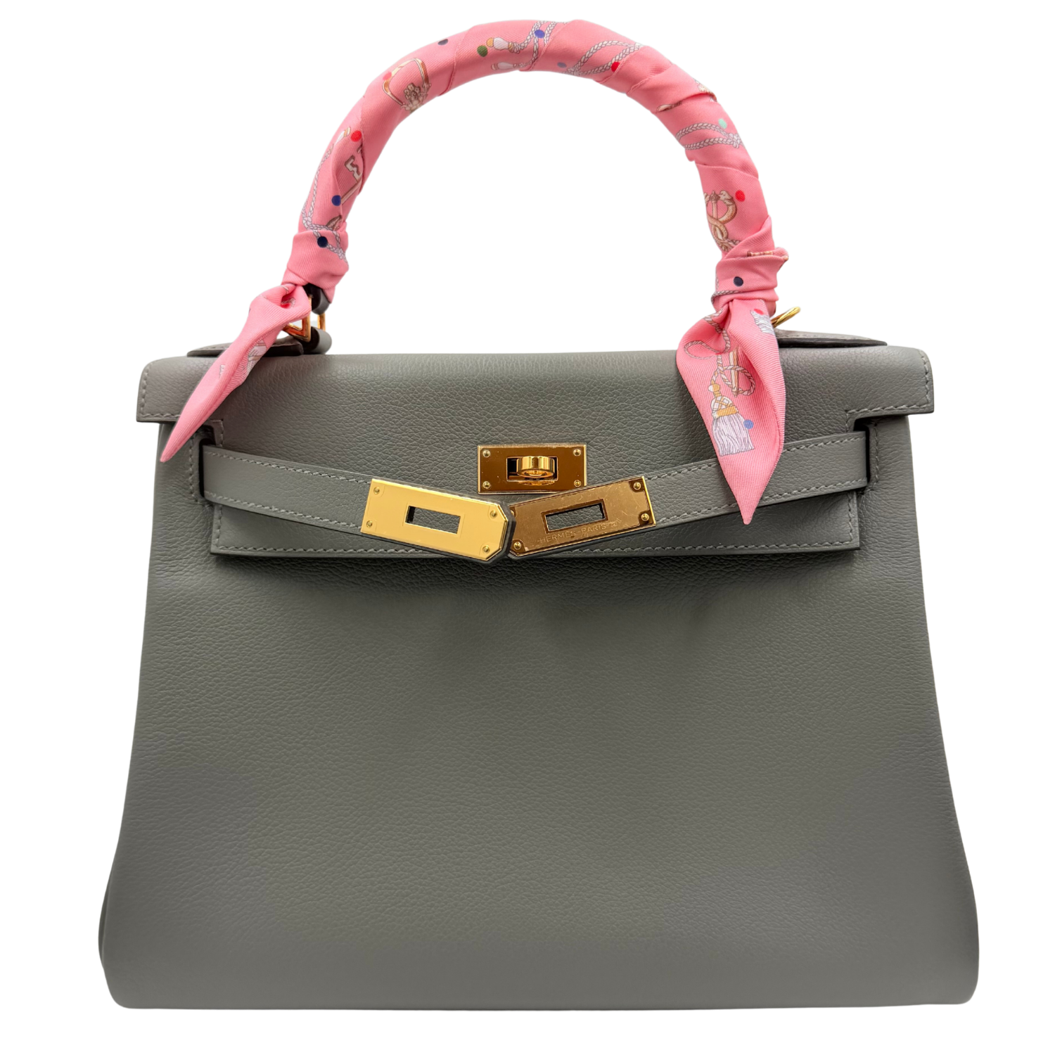 Kelly 28 with Hermès Twilly