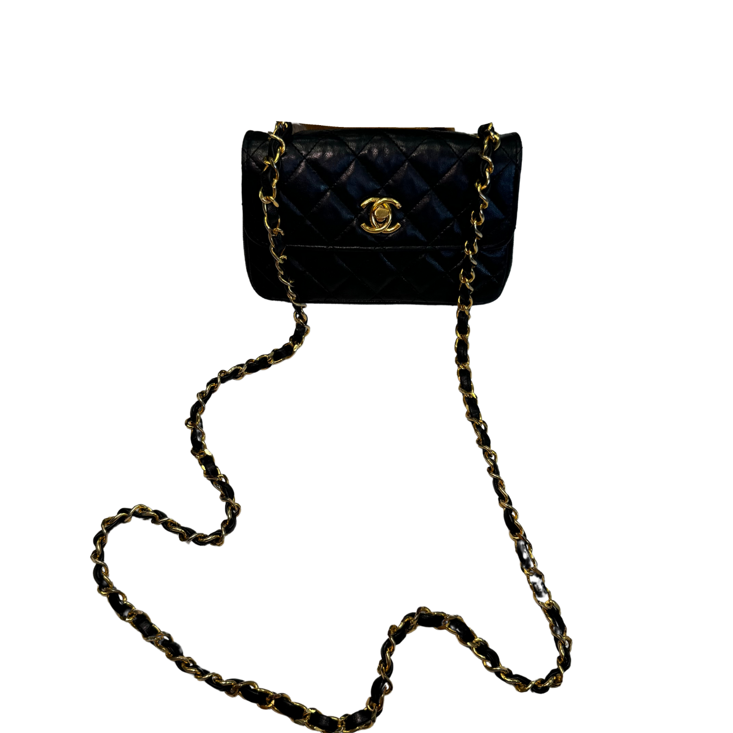 Chanel Vintage Quilted Mini Flap Bag