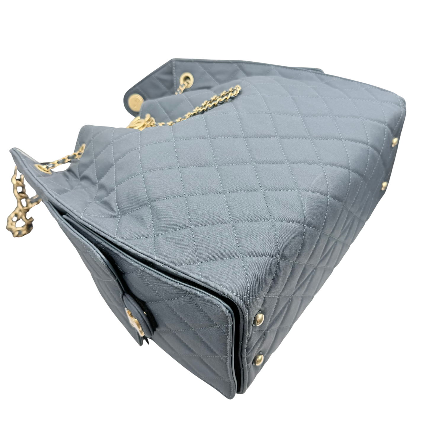 Chanel 25 Medium Handbag Dark Blue