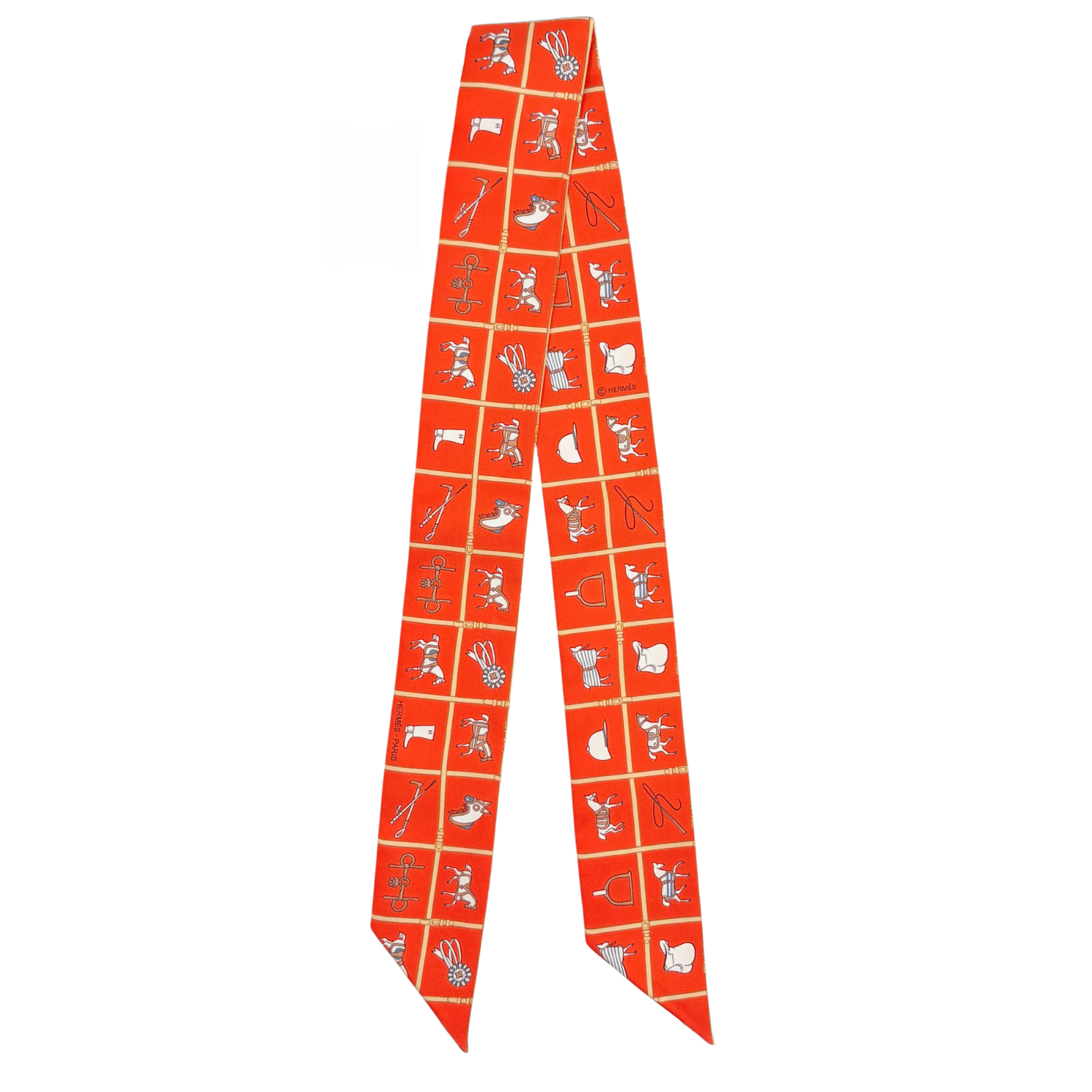 Hermès Silk Couvertures et Tenues de Jour Twilly