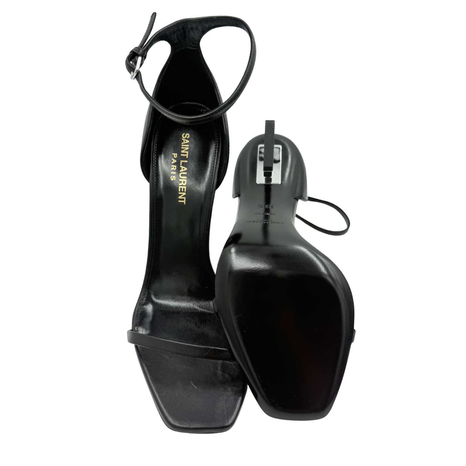 Yves Saint Laurent Leather Pumps Black