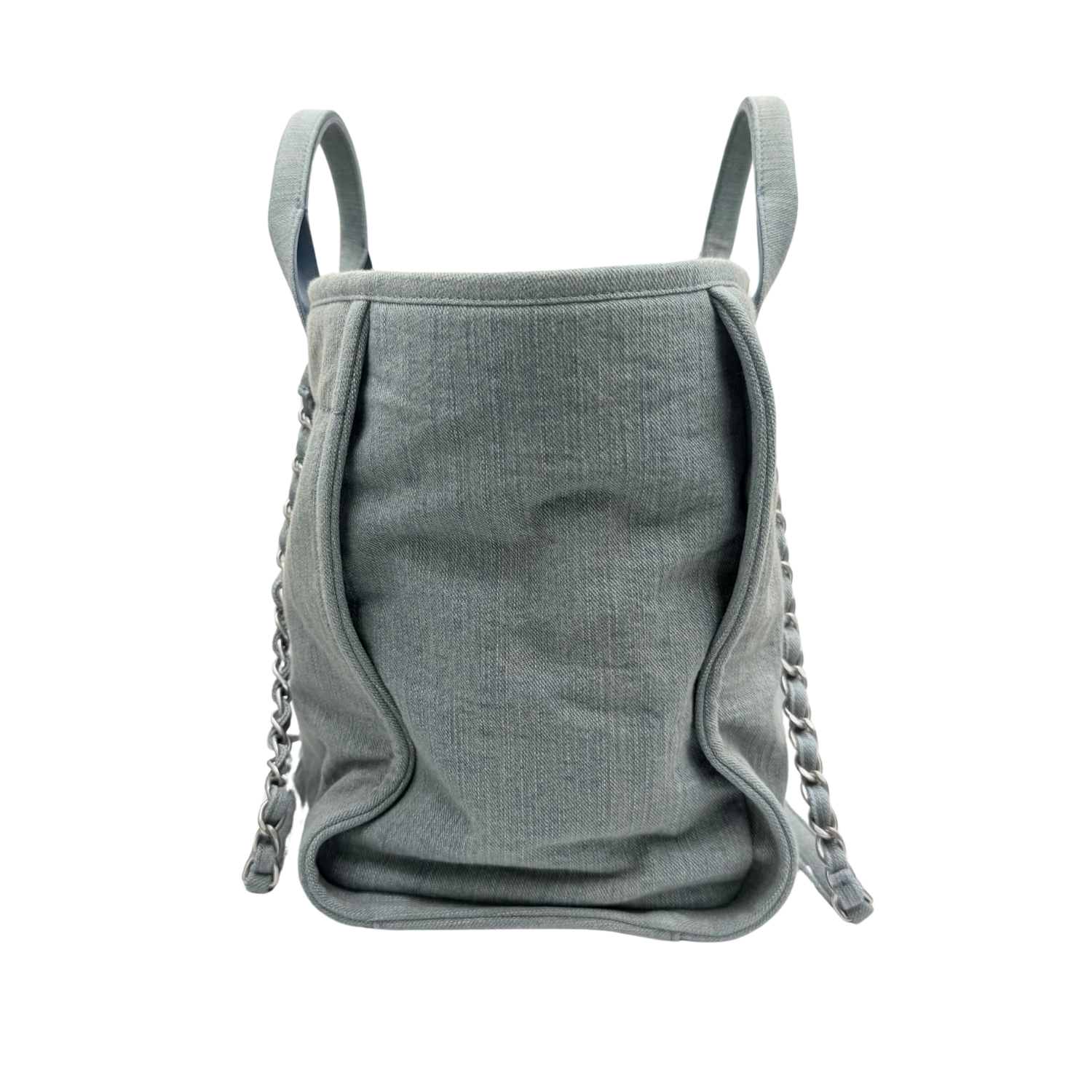 Chanel Medium Deauville Tote Grey