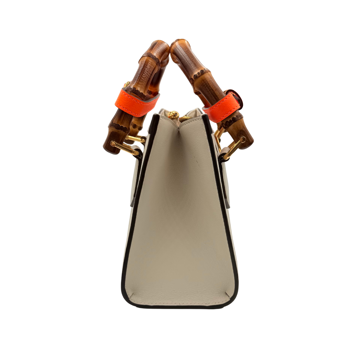 Mini Diana Tote Back Mystic White