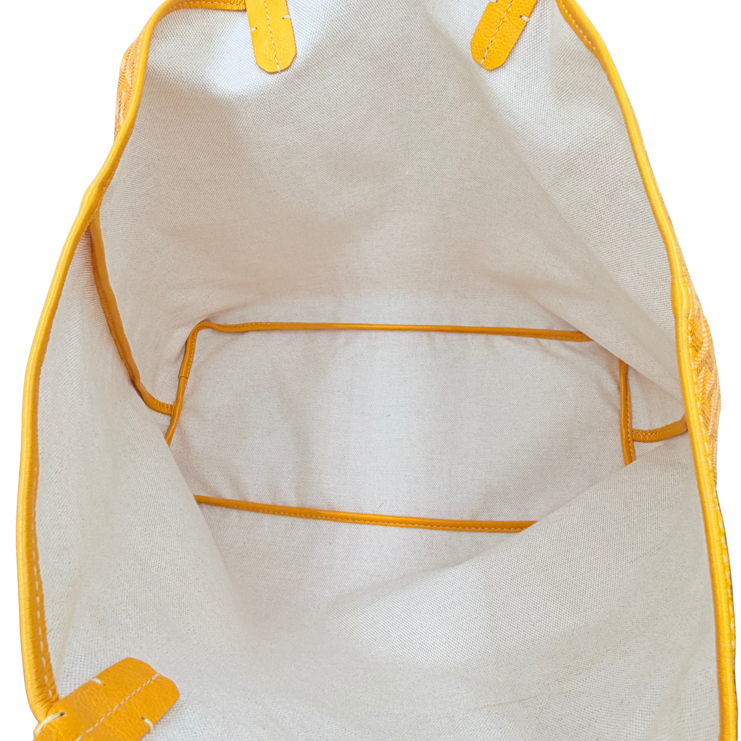 Goyard Goyardine St. Louis PM w/ Pouch Yellow