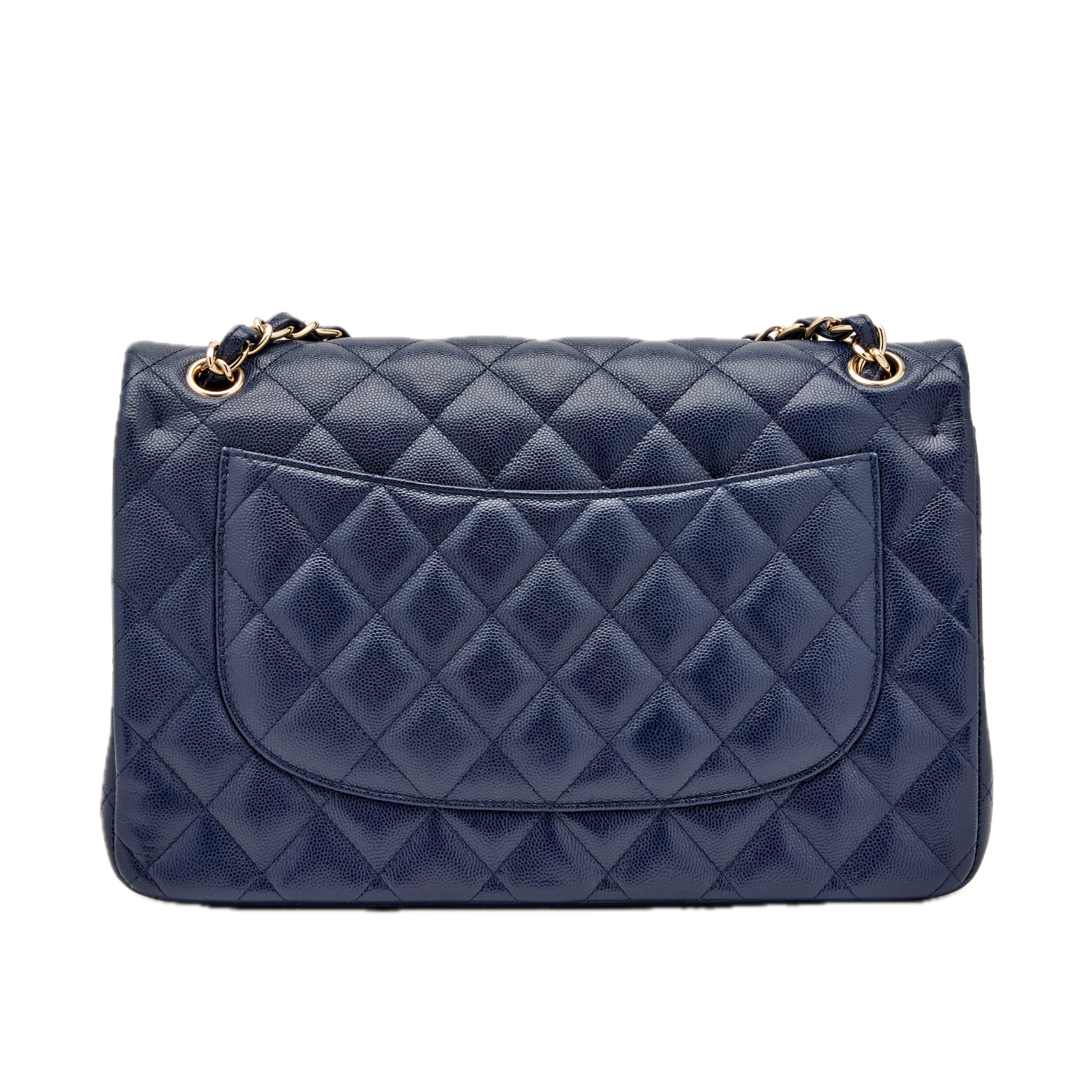 Chanel Medium Double Flap Classic Navy