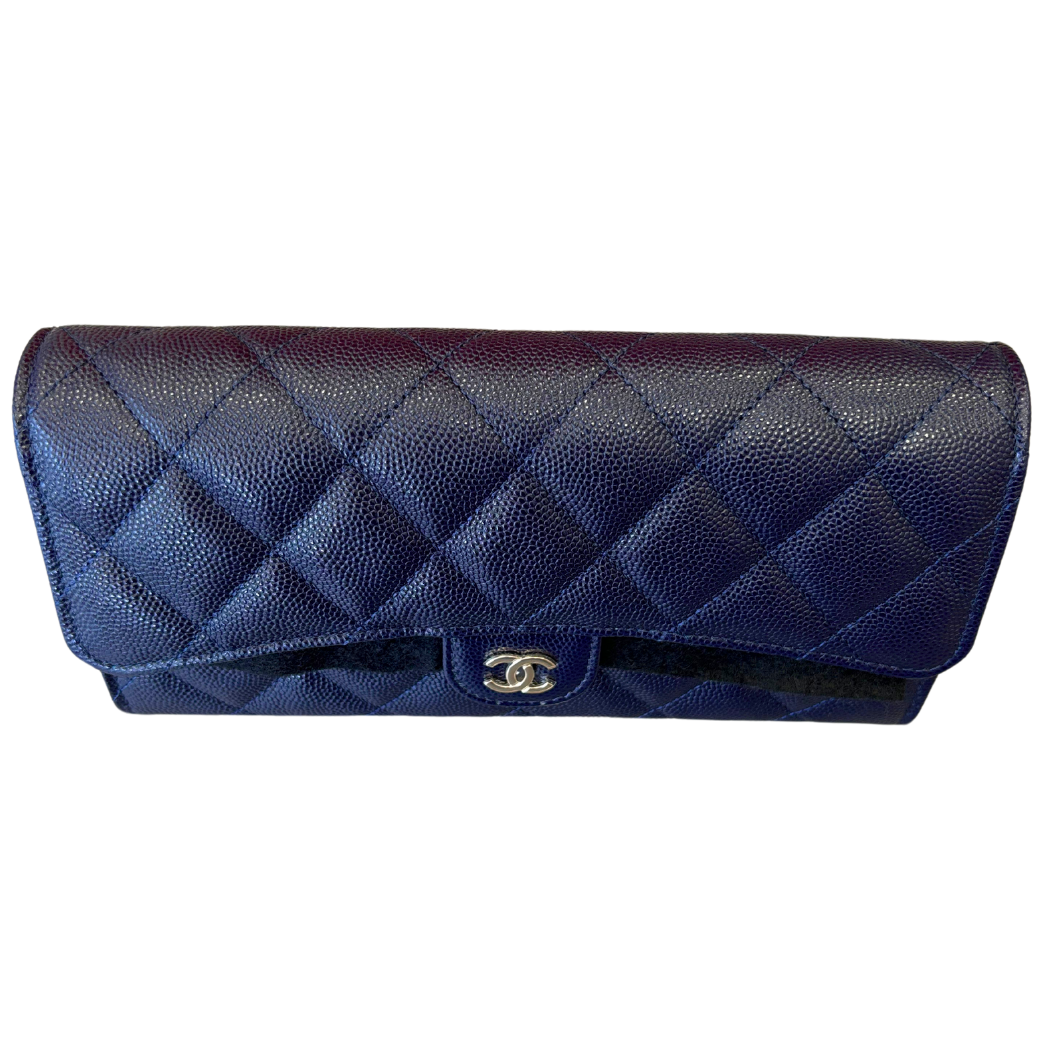 Chanel Gusset Flap Wallet