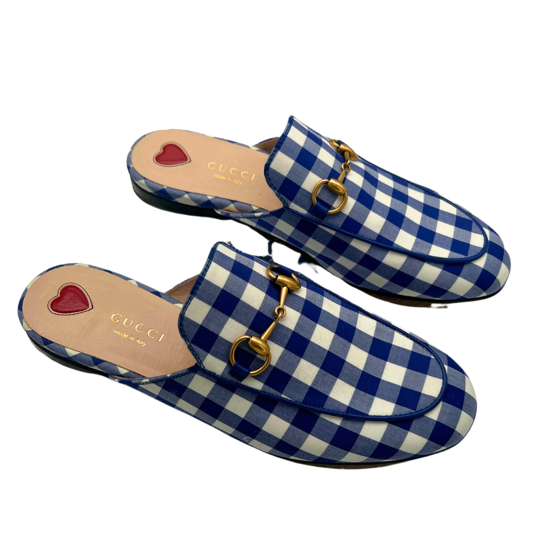 Gucci Princetown Gingham Loafer