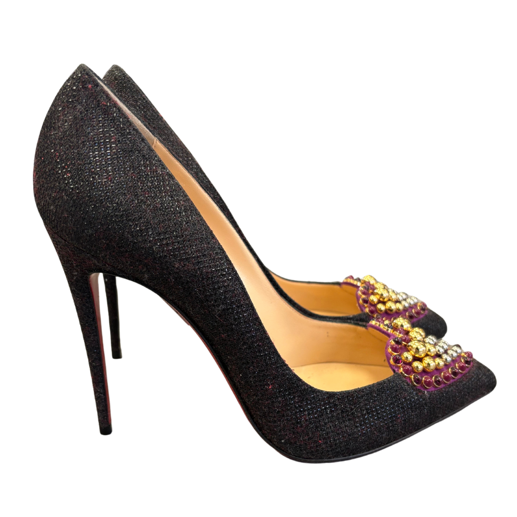 Louboutin Heart Coralta Mia Pumps