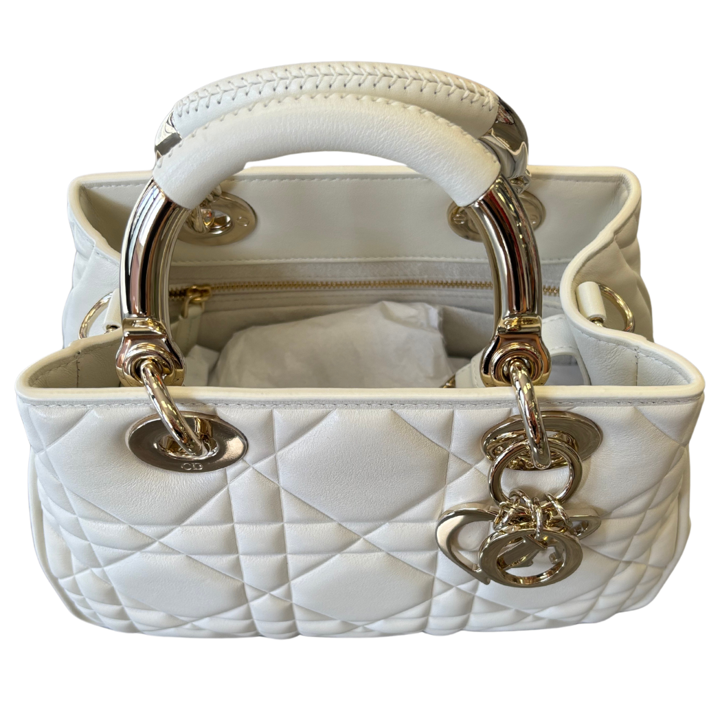 Dior The Lady 95.22 Bag Creme