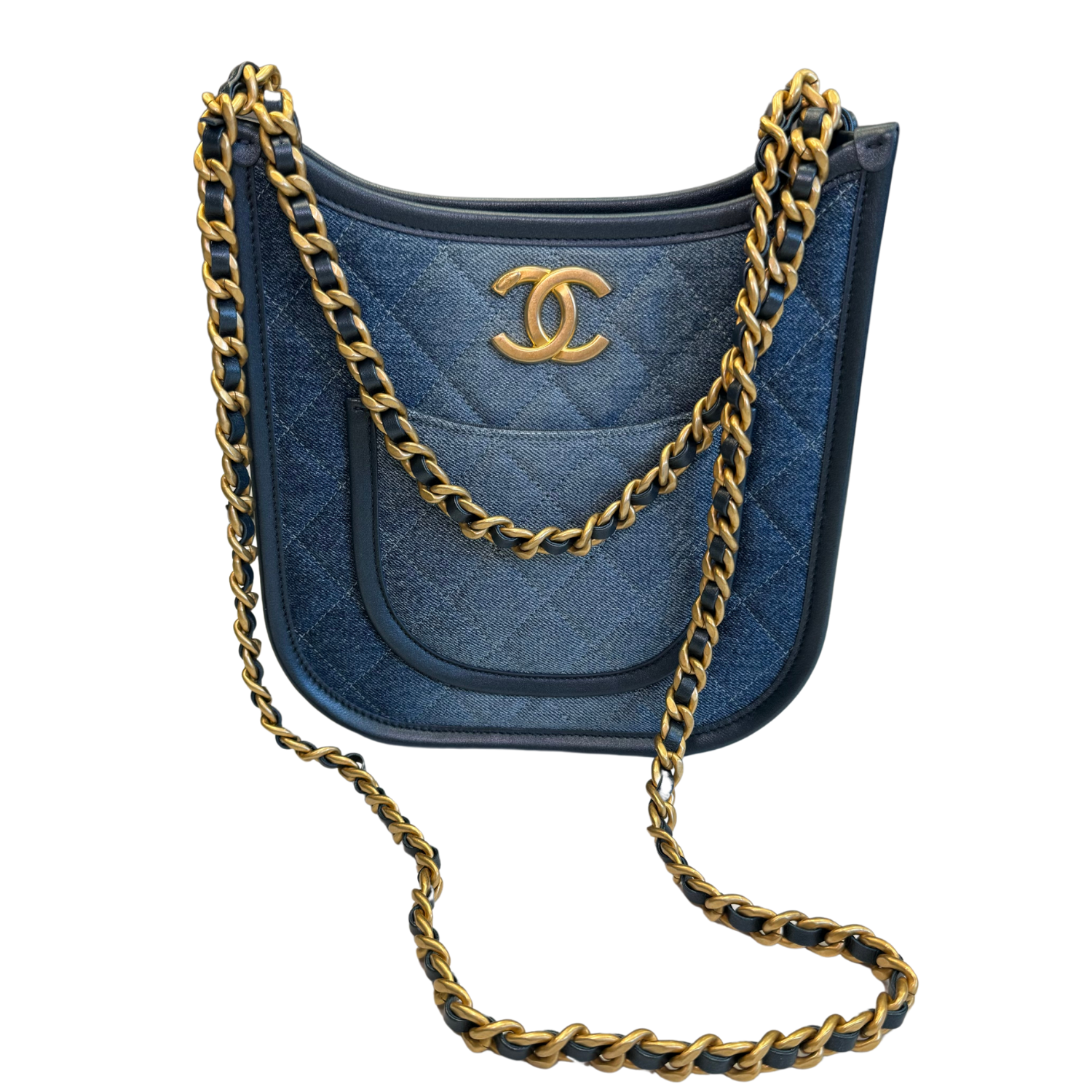 Chanel Messenger Denim Bag