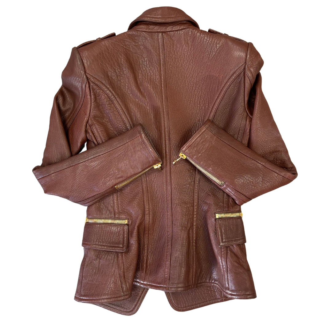 Balmain Leather Jacket