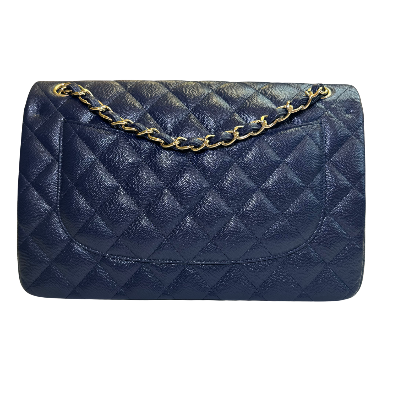 Chanel Jumbo Double Flap Classic Navy