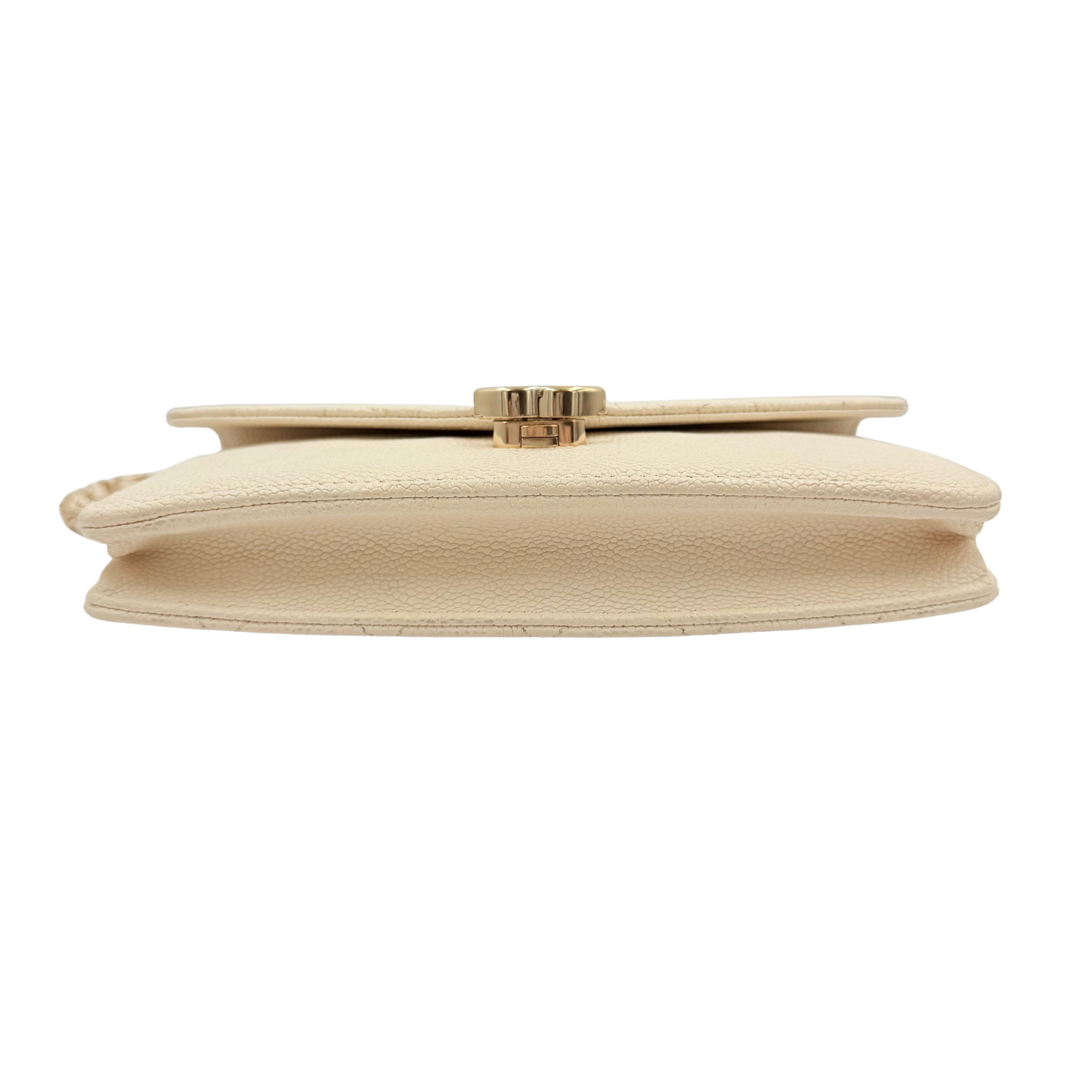 Chanel Limited Cruise Collection Small Paris-Cuba Wallet on Chain White