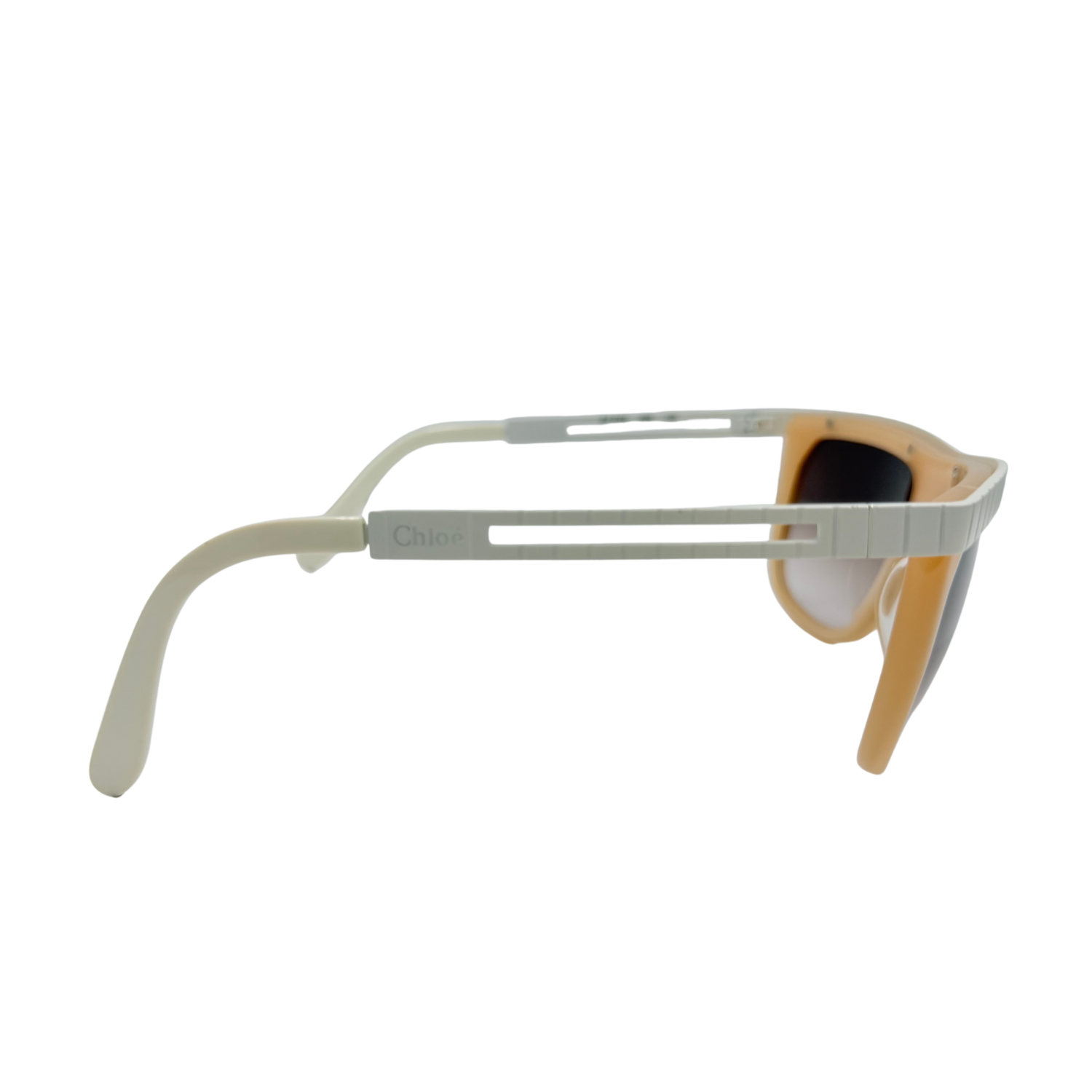 Chloé Vintage Shield Gradient Sunglasses Brown