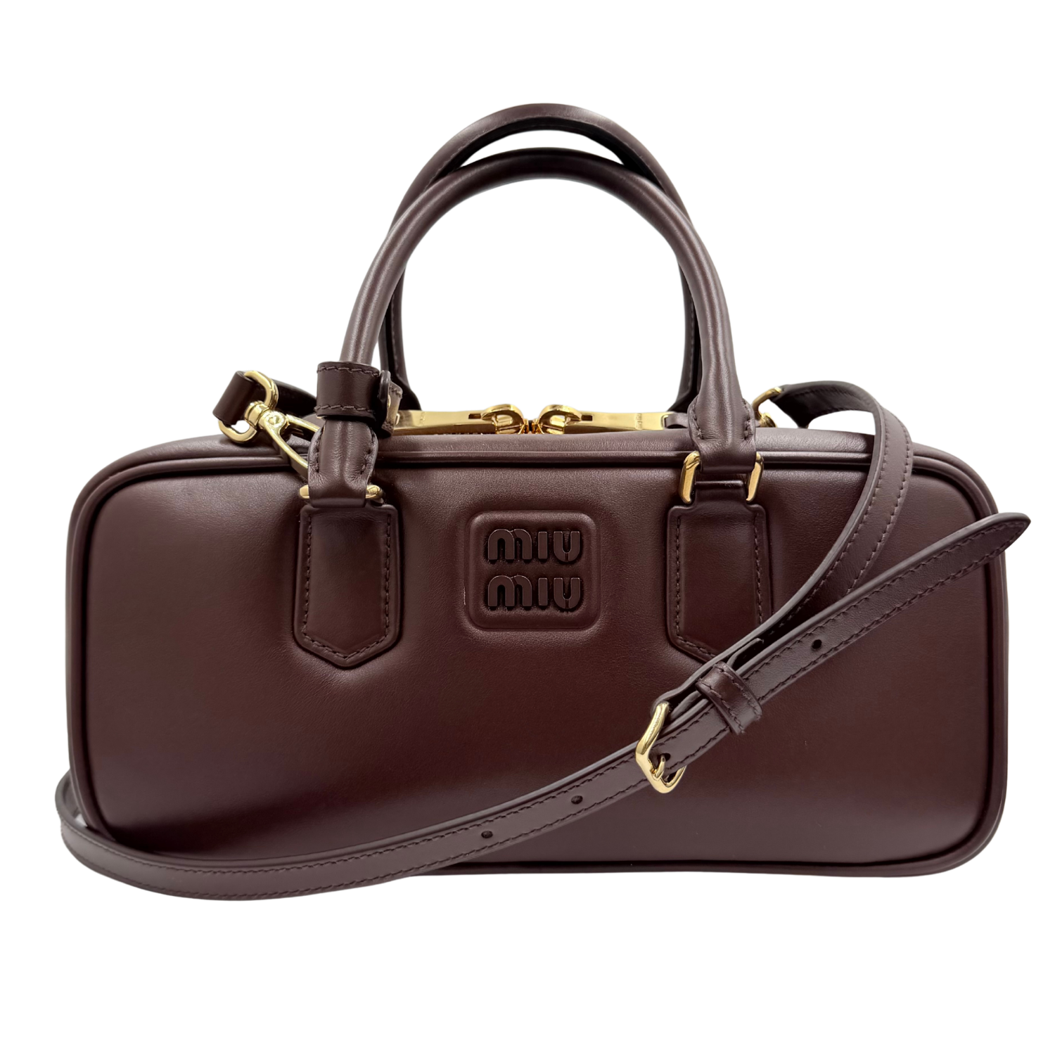 Large Arcadie Top Handle Bag