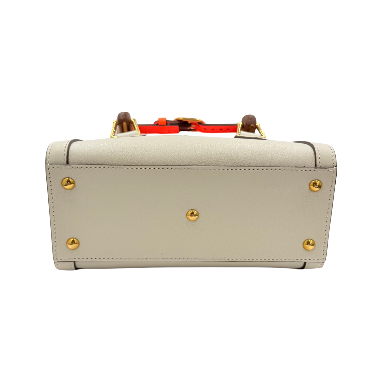 Mini Diana Tote Back Mystic White