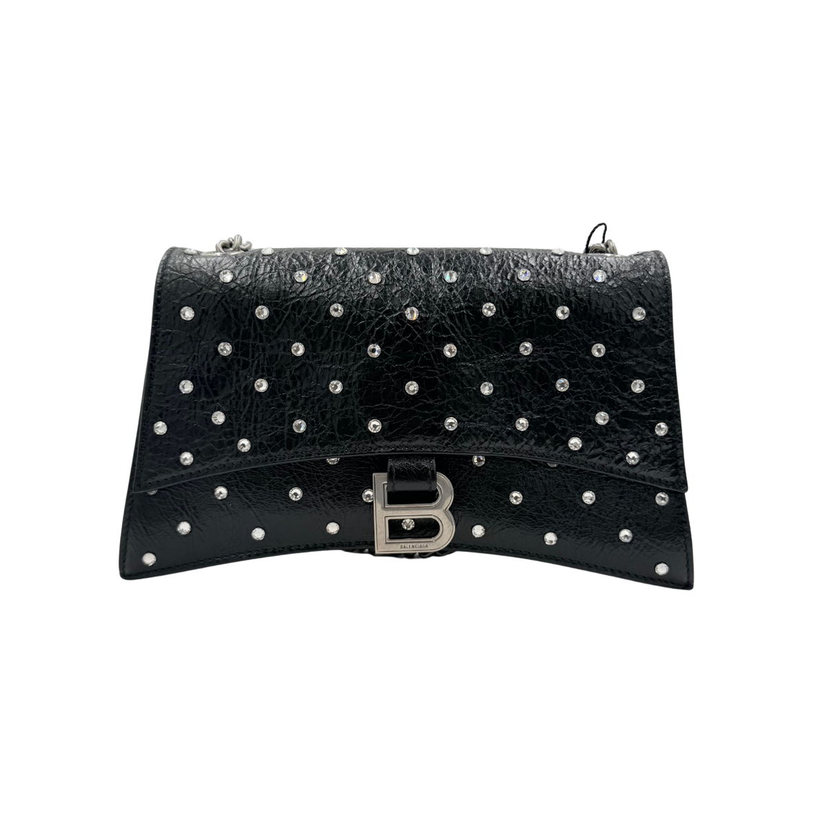 Sparkle Crush Wallet on Chain Black