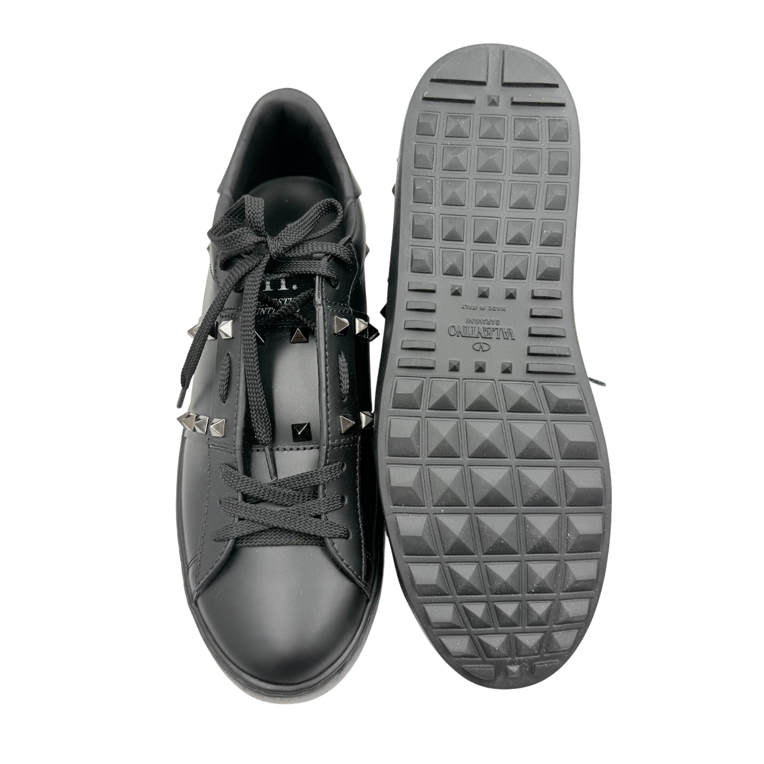 Valentino Rockstud Untitled Sneakers Black