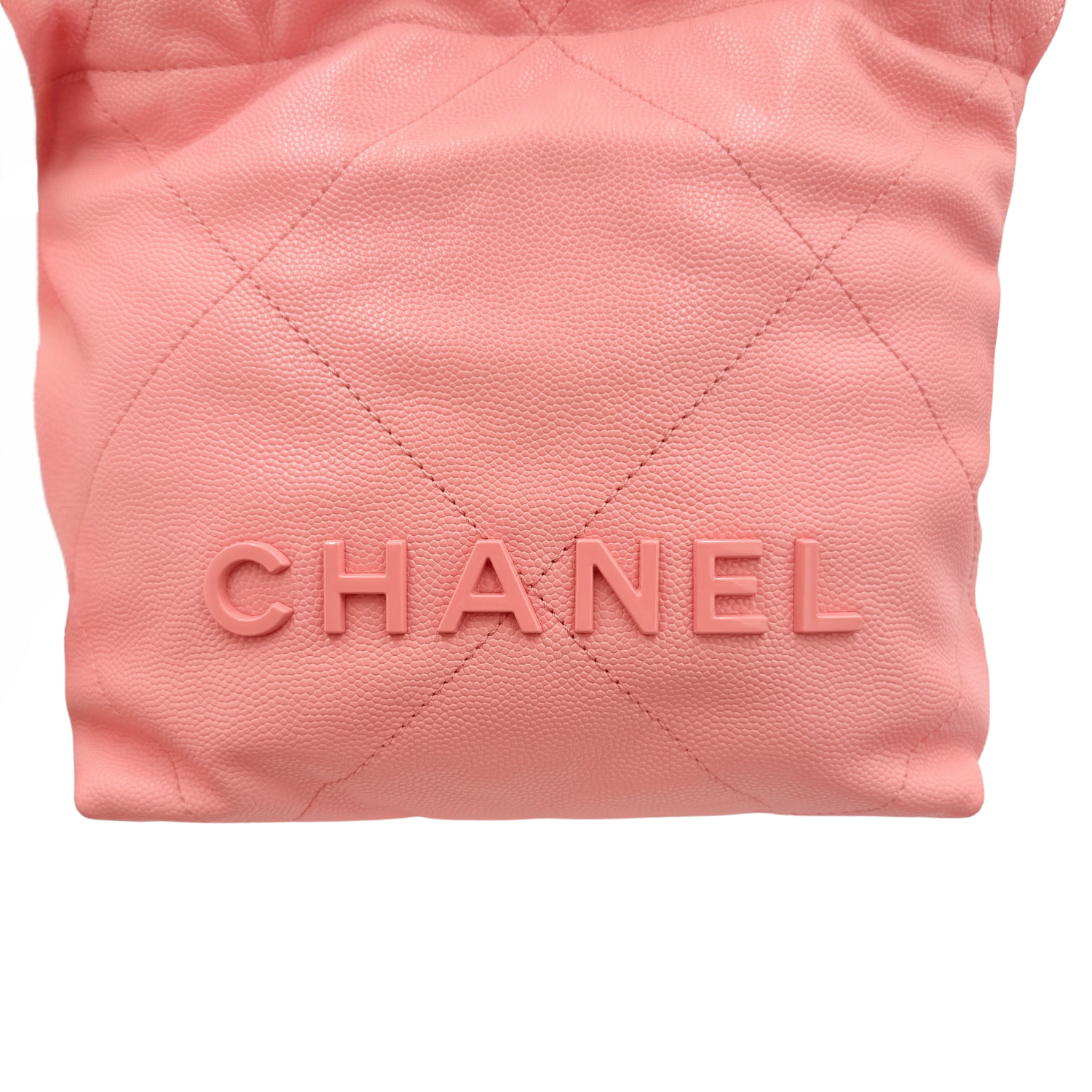 Chanel 22 Mini Hobo Bag Coral Pink