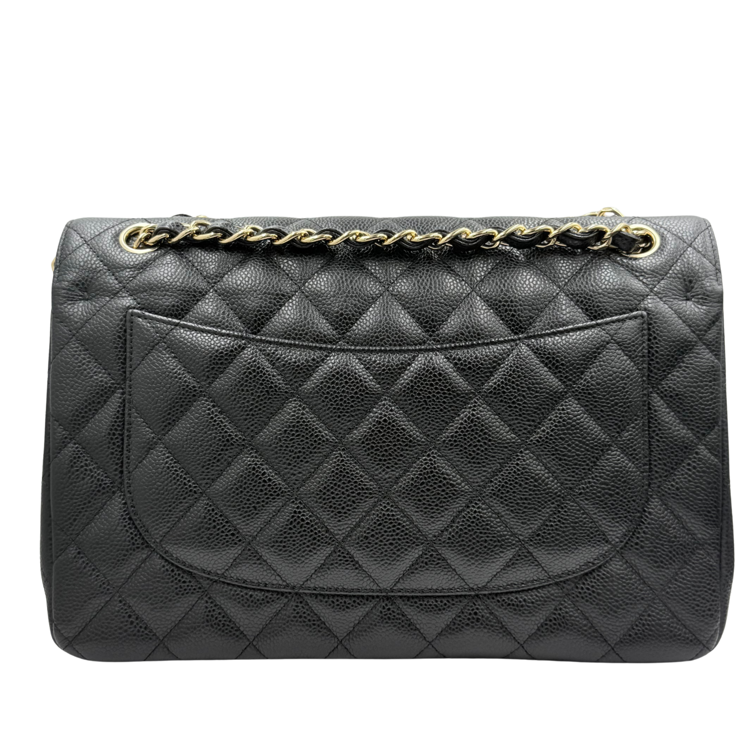 Chanel Jumbo Classic Double Flap Black Series 27