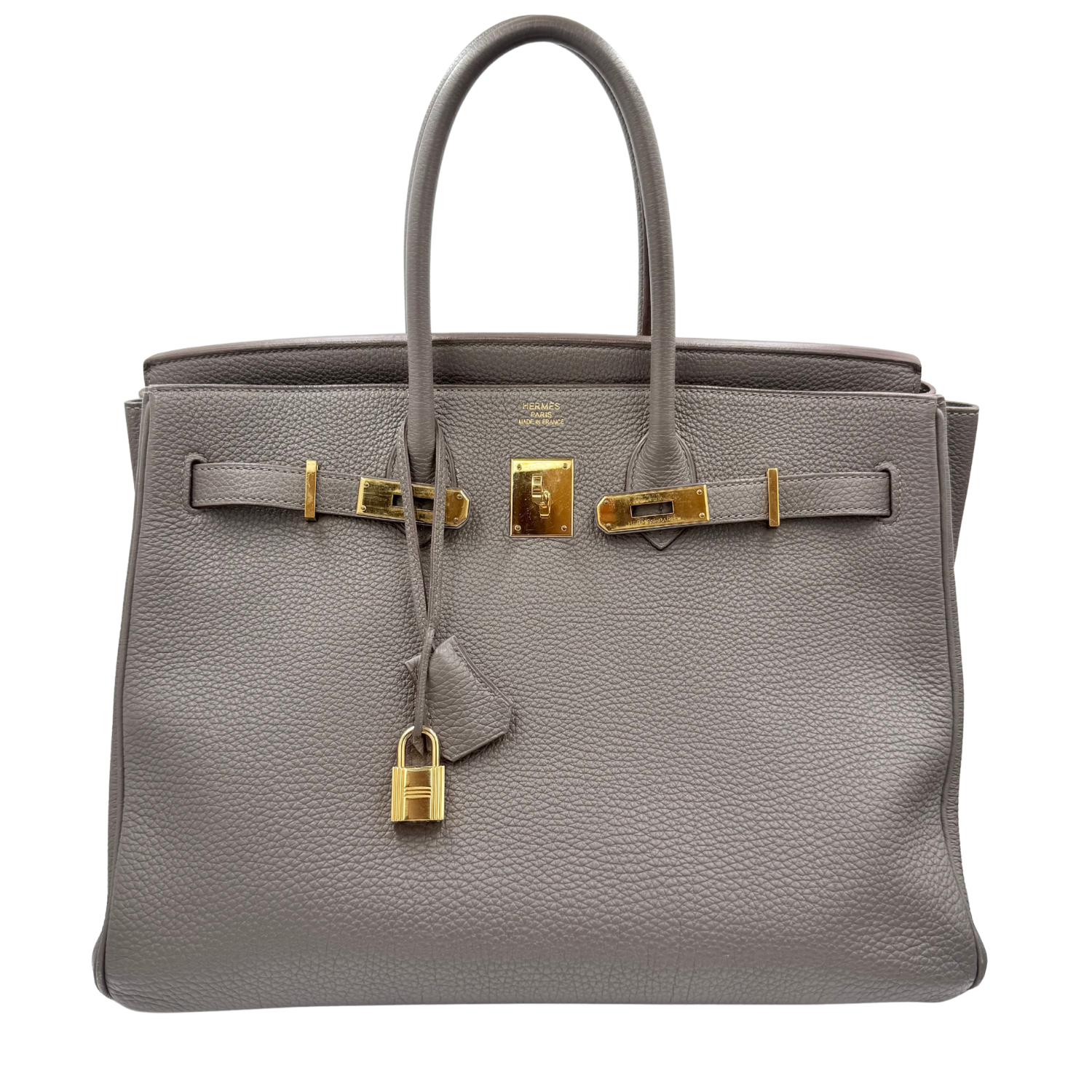 Hermès Birkin Togo 35 Etain