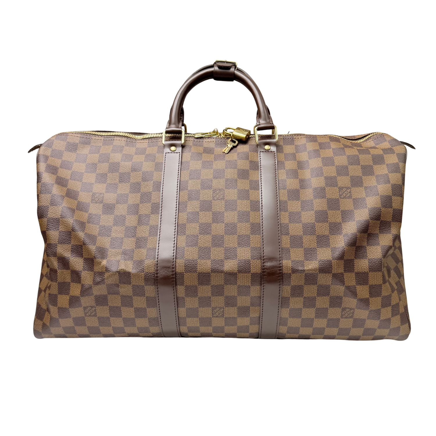 Louis Vuitton Keepall Bandoulière 50 Brown Damier