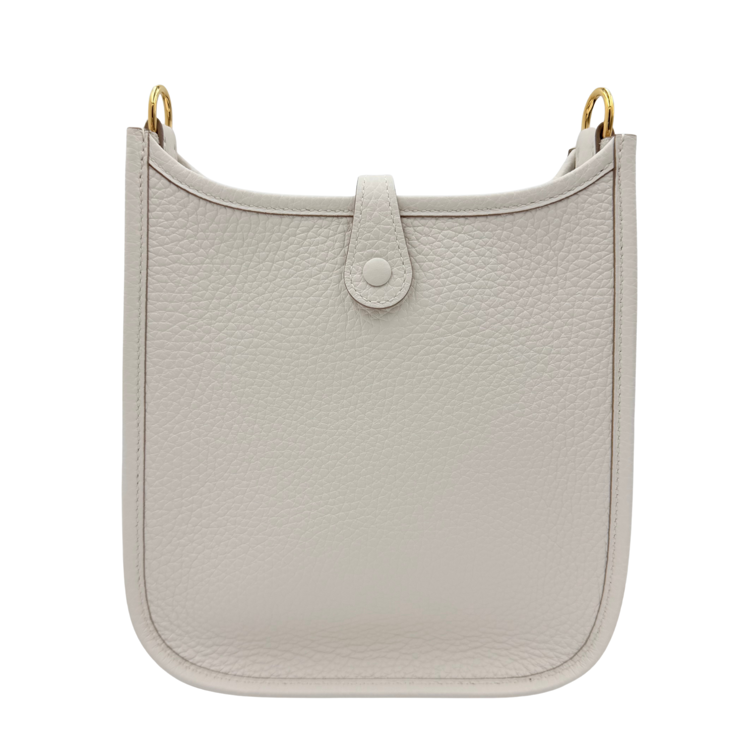 Hermès Clemence Evelyne TPM 16 Gris Pale