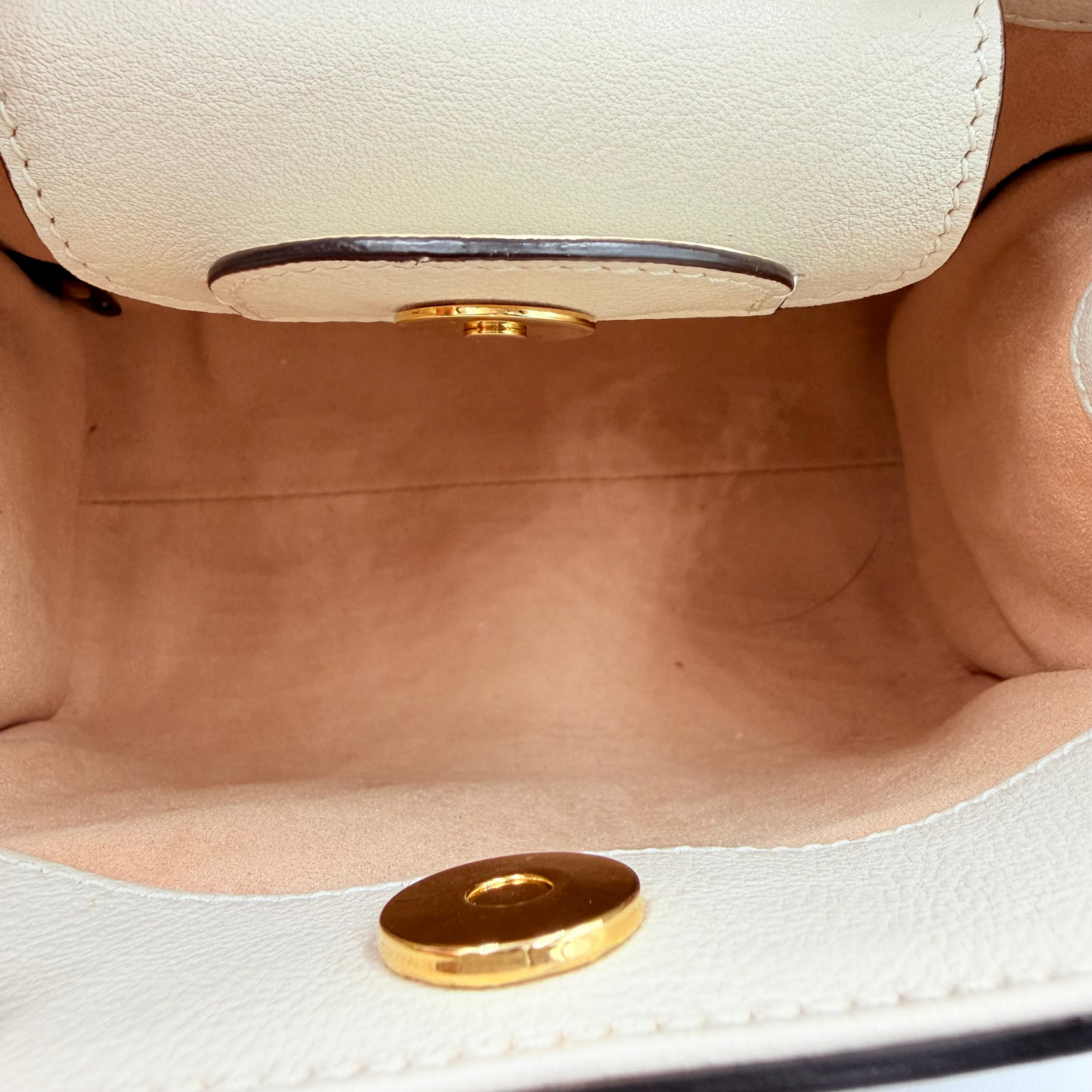 Mini Diana Tote Back Mystic White