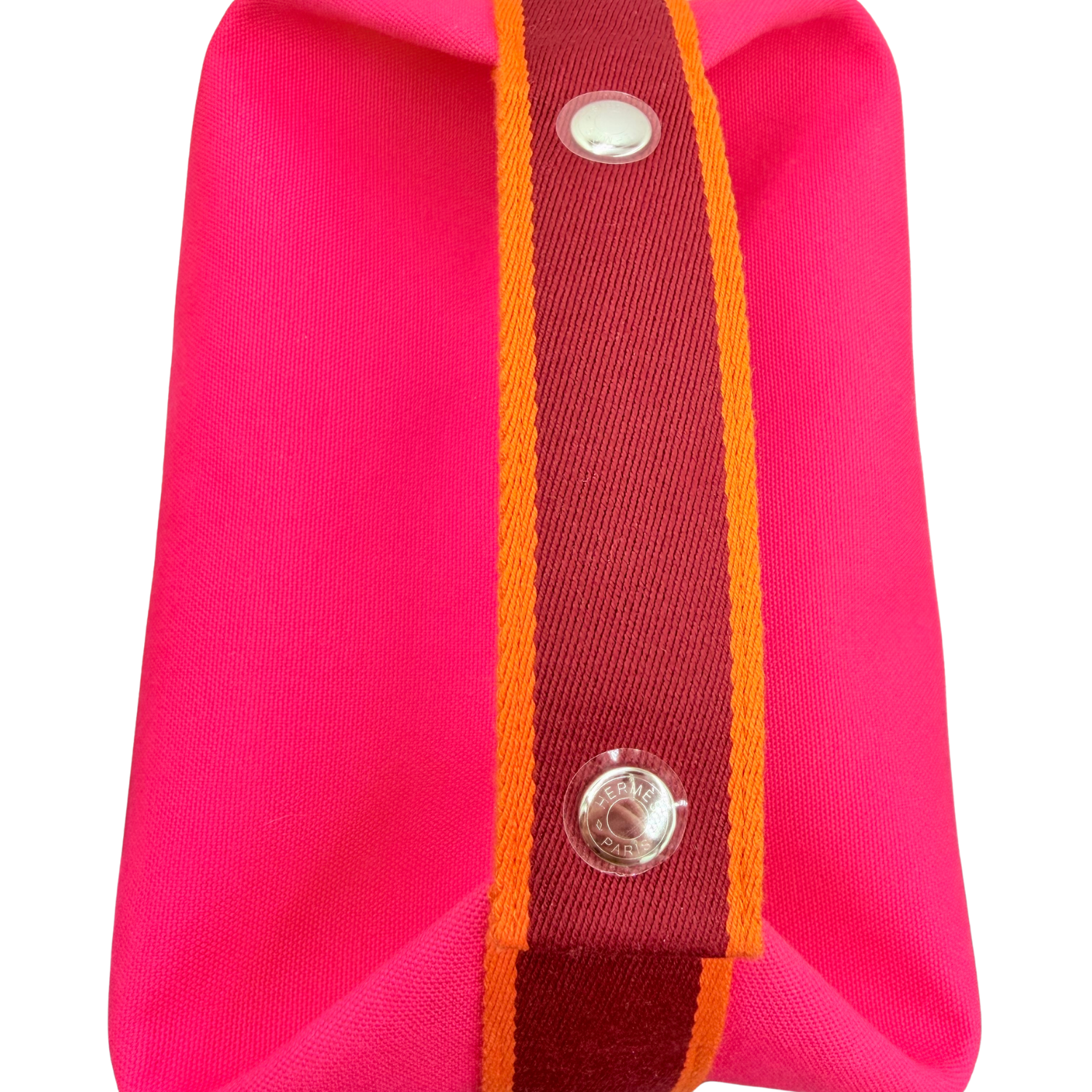 Hermès Large Bride-A-Brac Pouch Pink and Orange