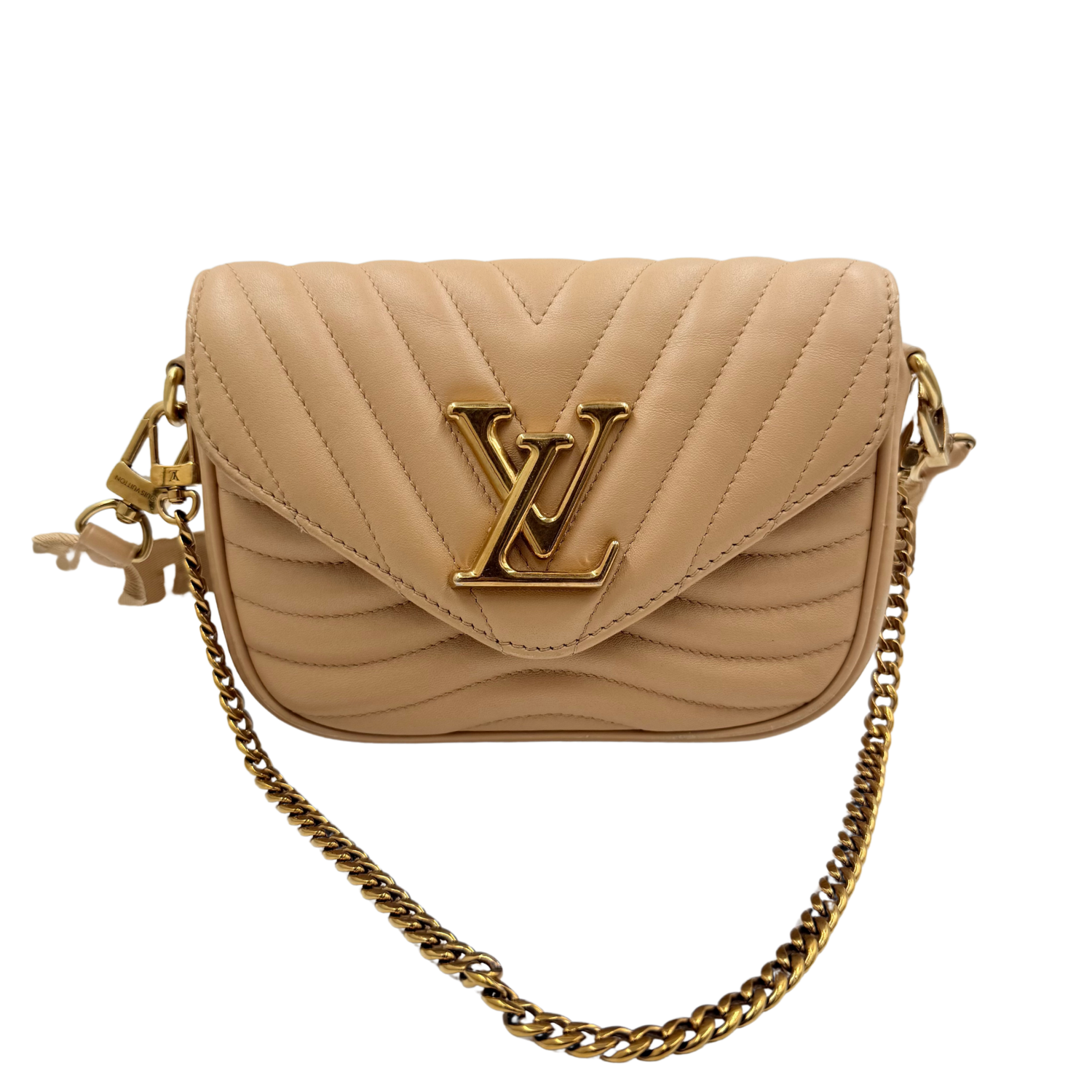 Louis Vuitton Small New Wave Multi-Pochette Tan