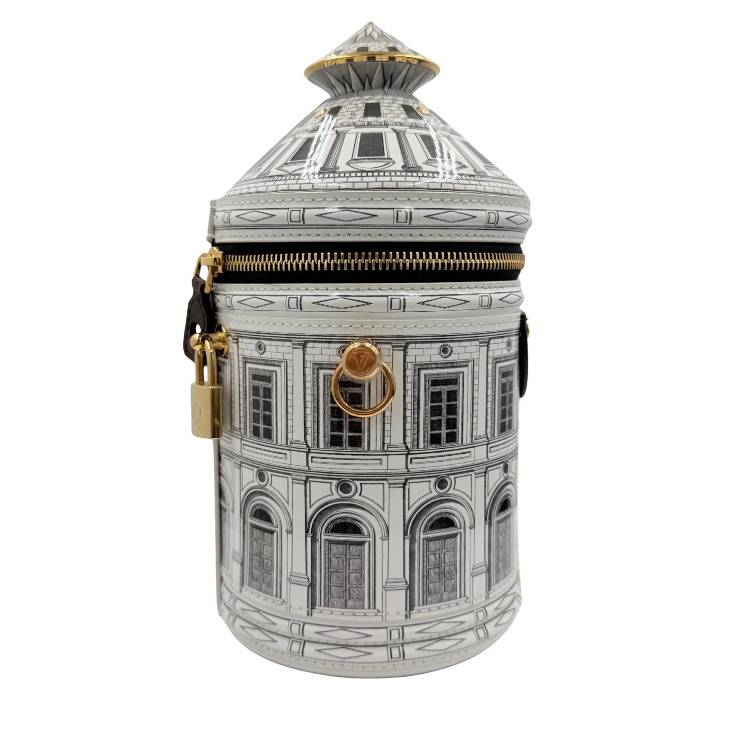 Louis Vuitton x Fornasetti Limited Edition 2021 Architettura Cannes Vase Bag