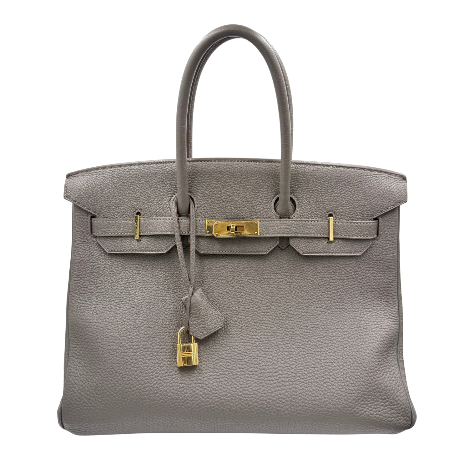 Hermès Birkin Togo 35 Etain