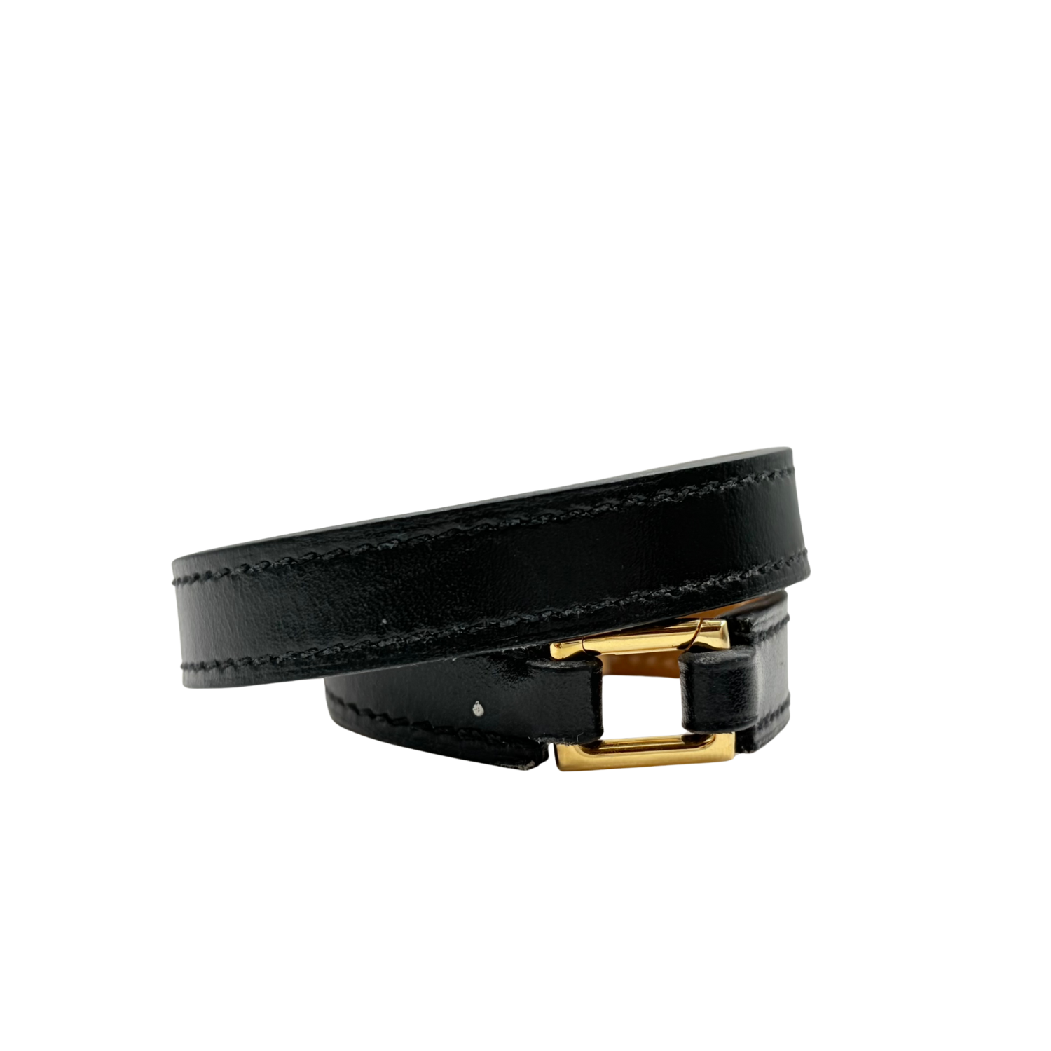 Hermès XS Rivale Double Tour Bracelet Black