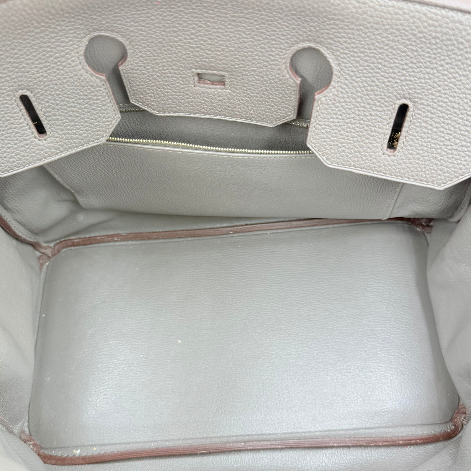 Hermès Birkin Togo 35 Etain