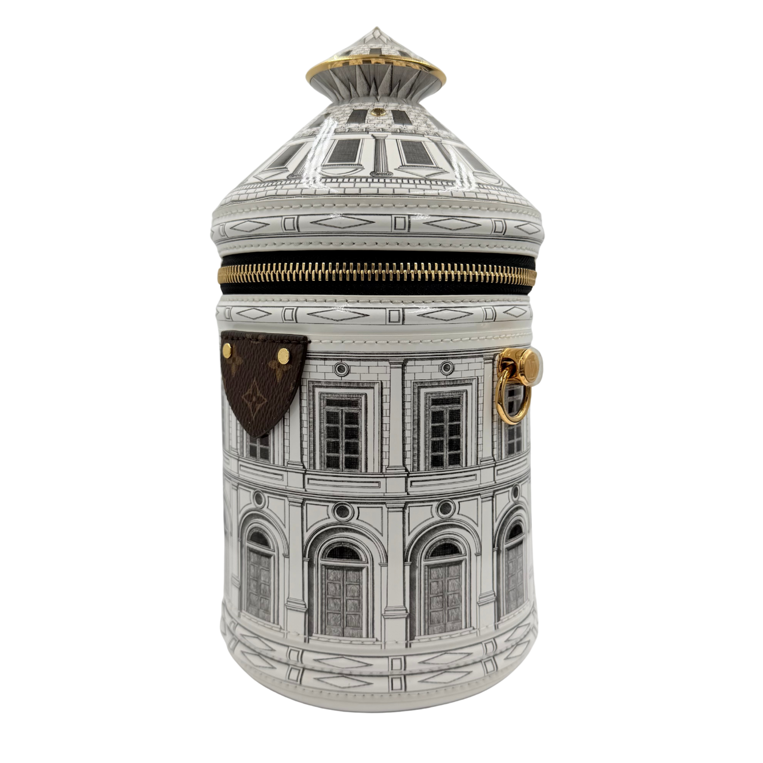 Louis Vuitton x Fornasetti Limited Edition 2021 Architettura Cannes Vase Bag