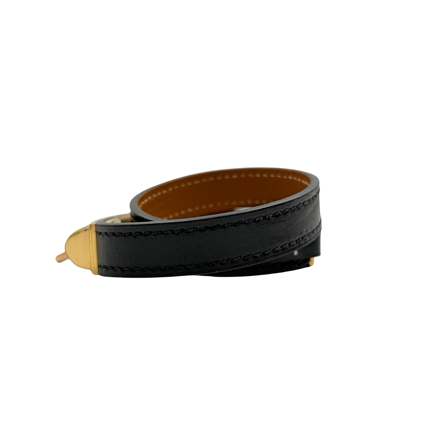 Hermès XS Rivale Double Tour Bracelet Black