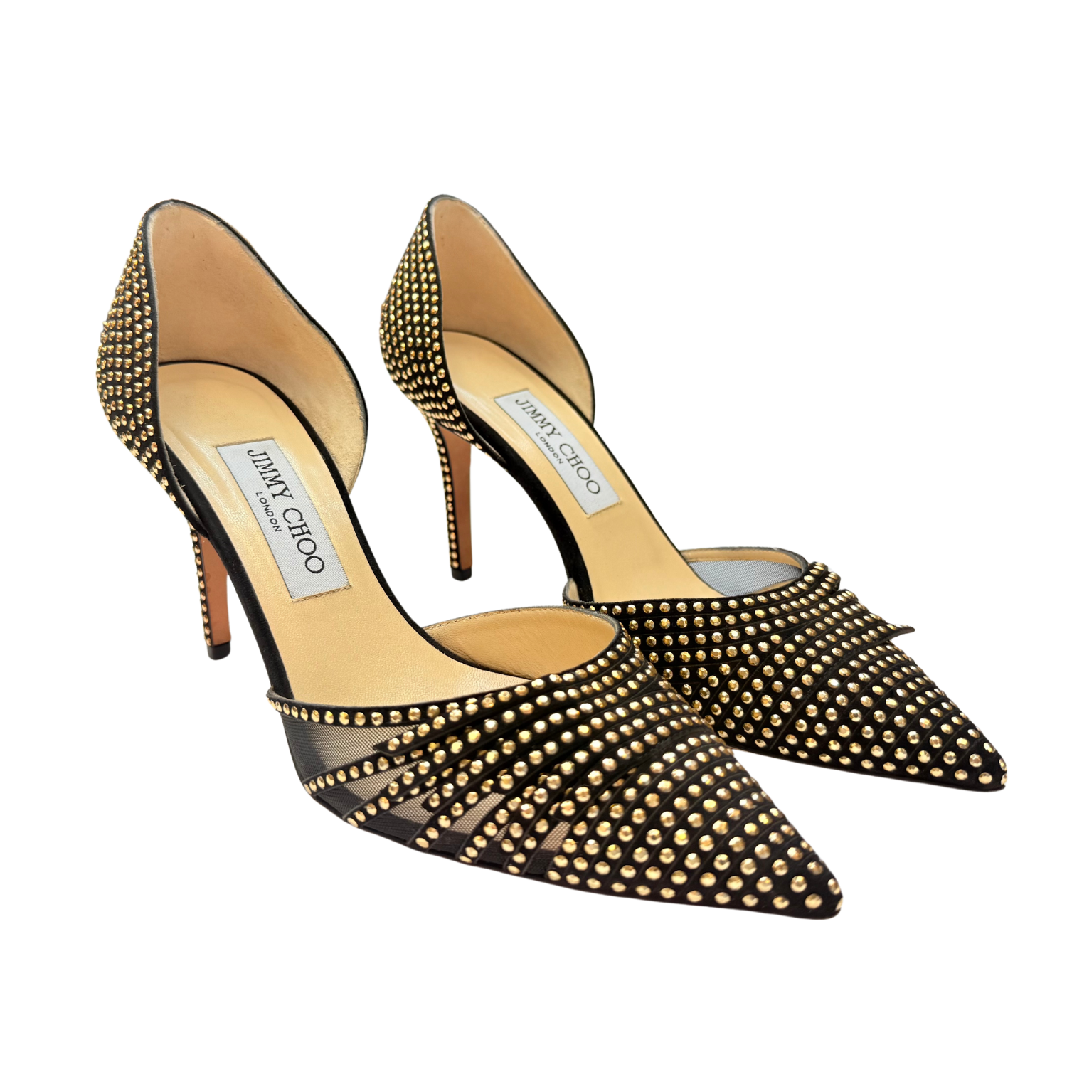 Jimmy Choo Kizzy 100 Embellished Pumps