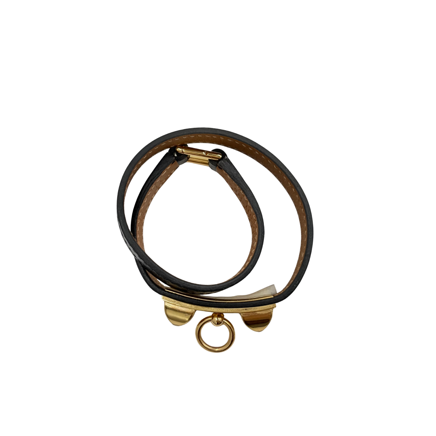 Hermès XS Rivale Double Tour Bracelet Black