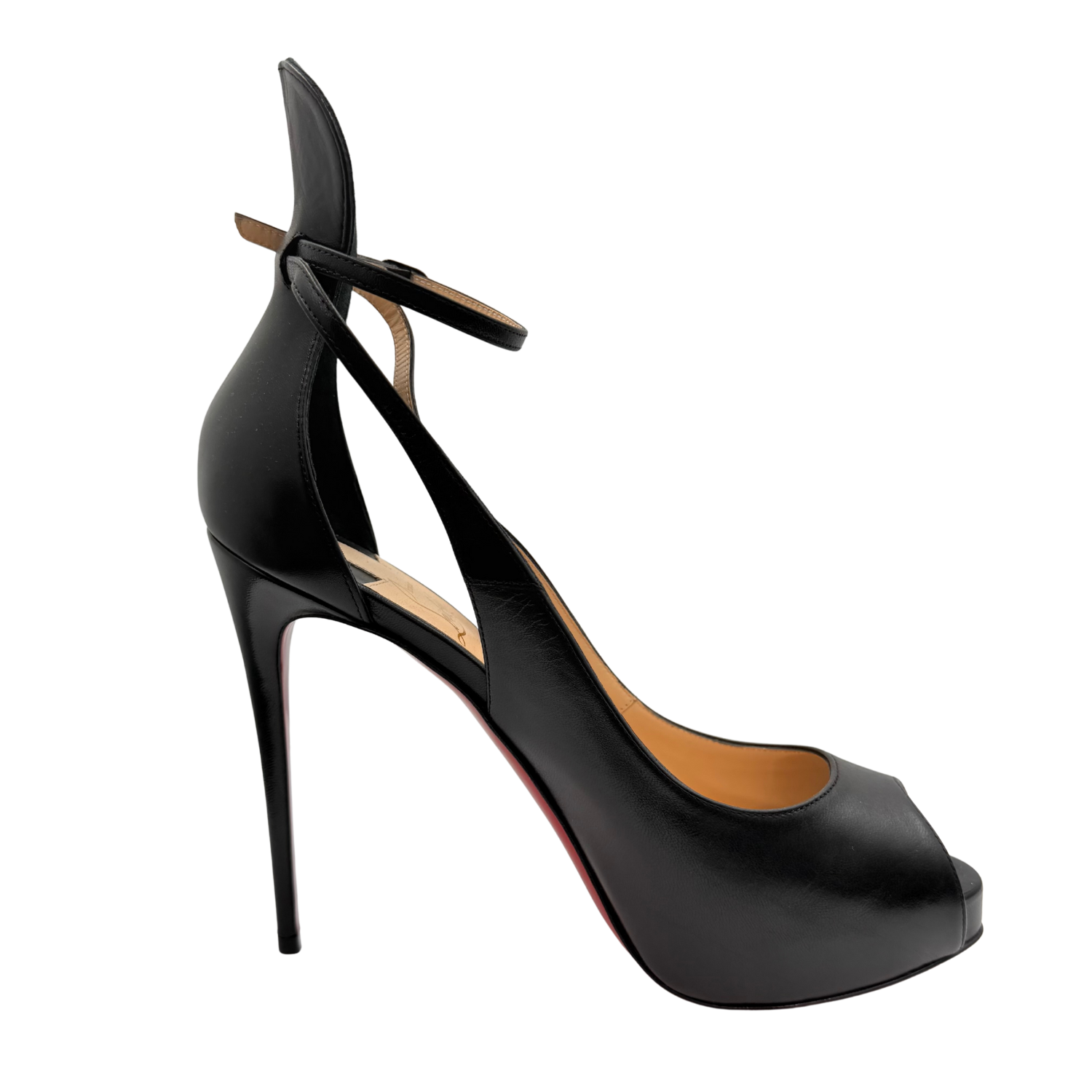 Christian Louboutin Jenlove Alta 120mm Platform Heels Black