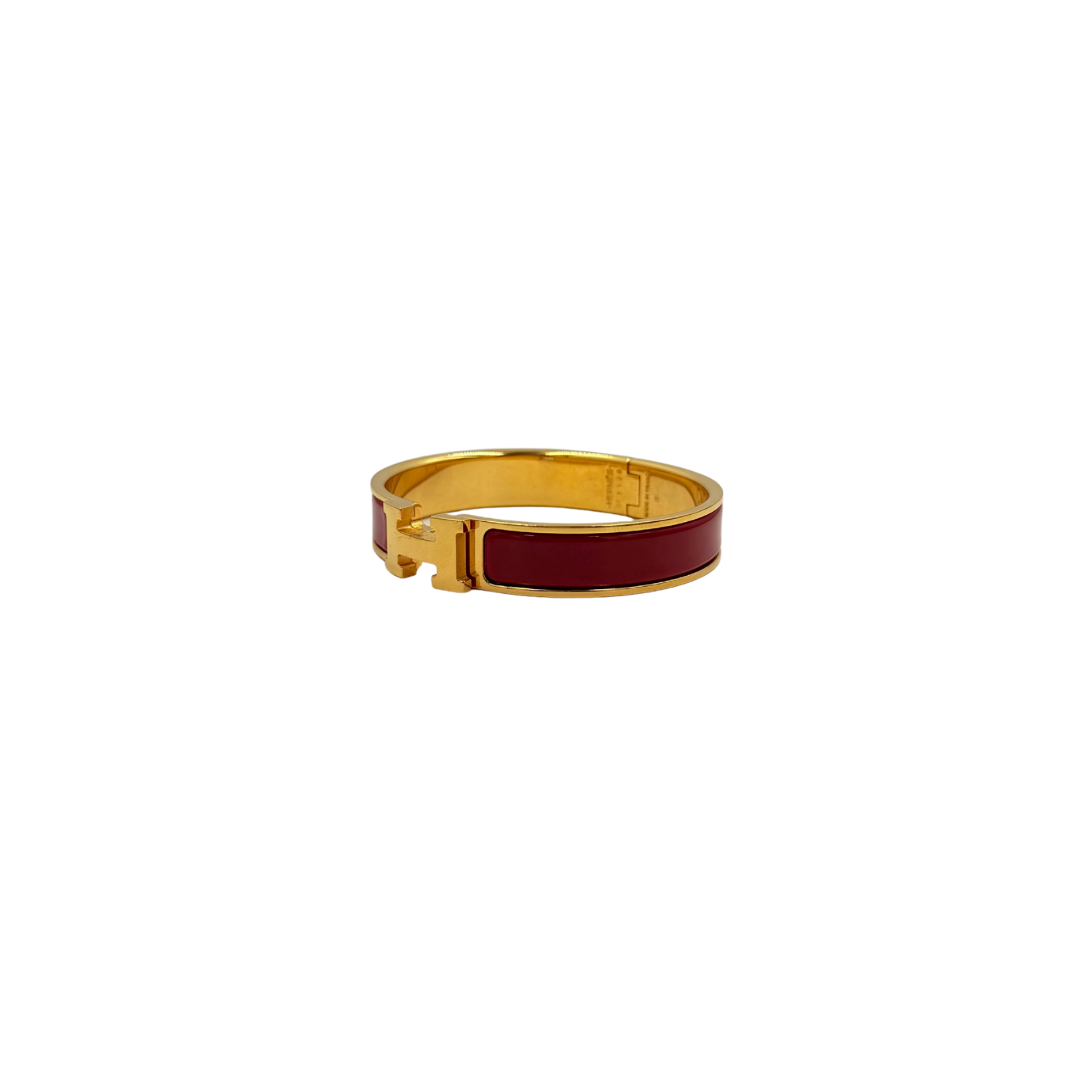 Red Clic H Bracelet