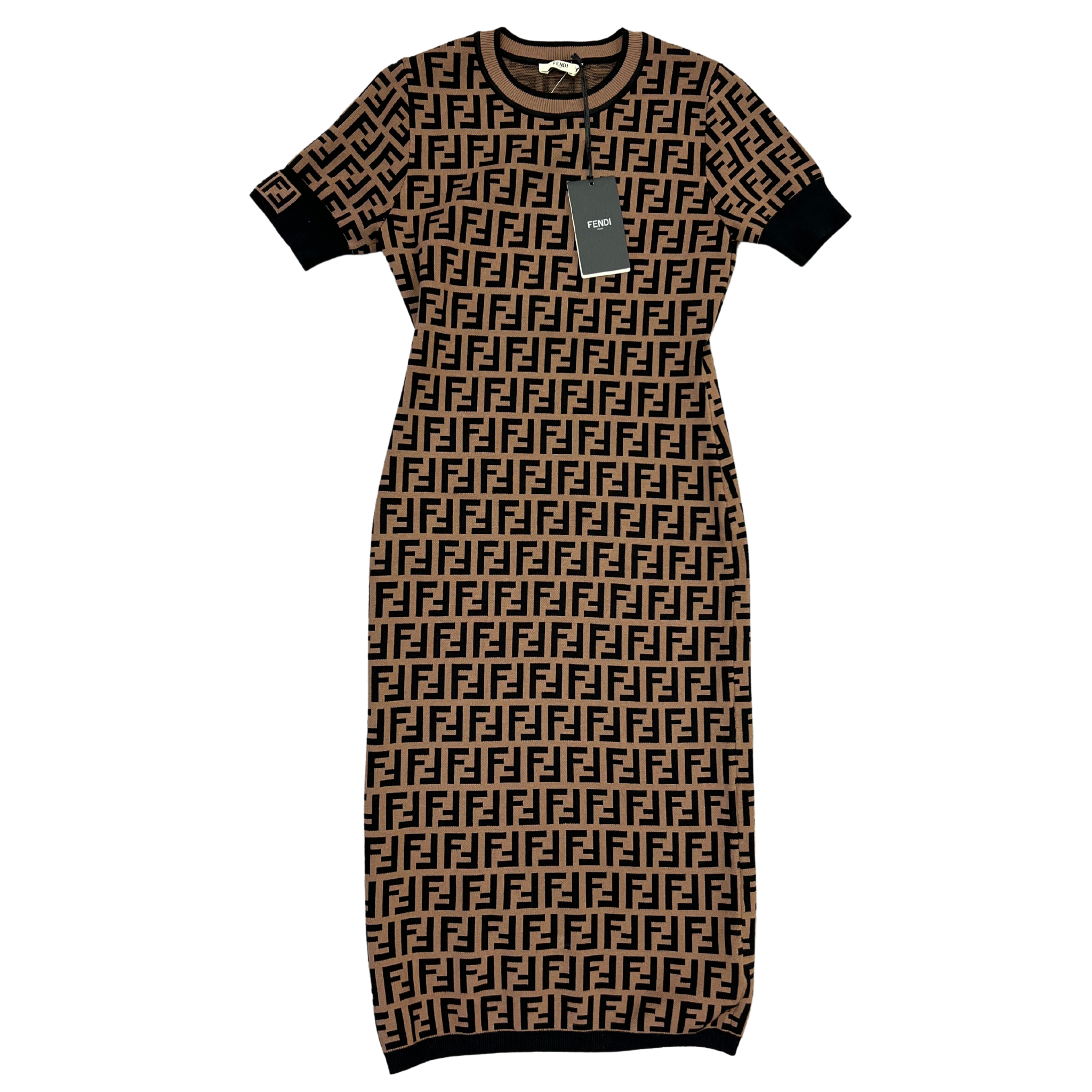 Fendi Zucca Midi Dress