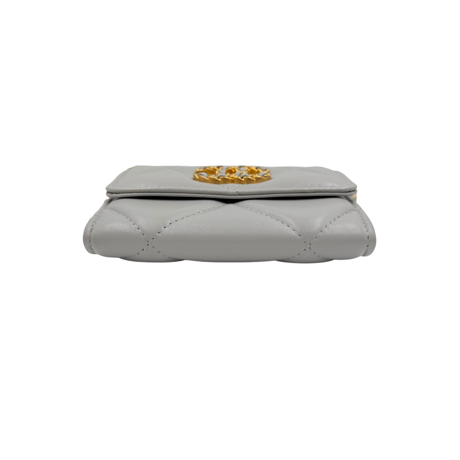 Chanel Mini Chanel 19 Wallet on Chain Light Gray
