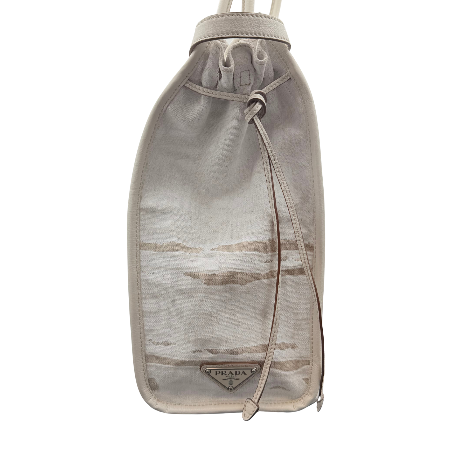 Large Bonnie Printed Linen Tote Bag