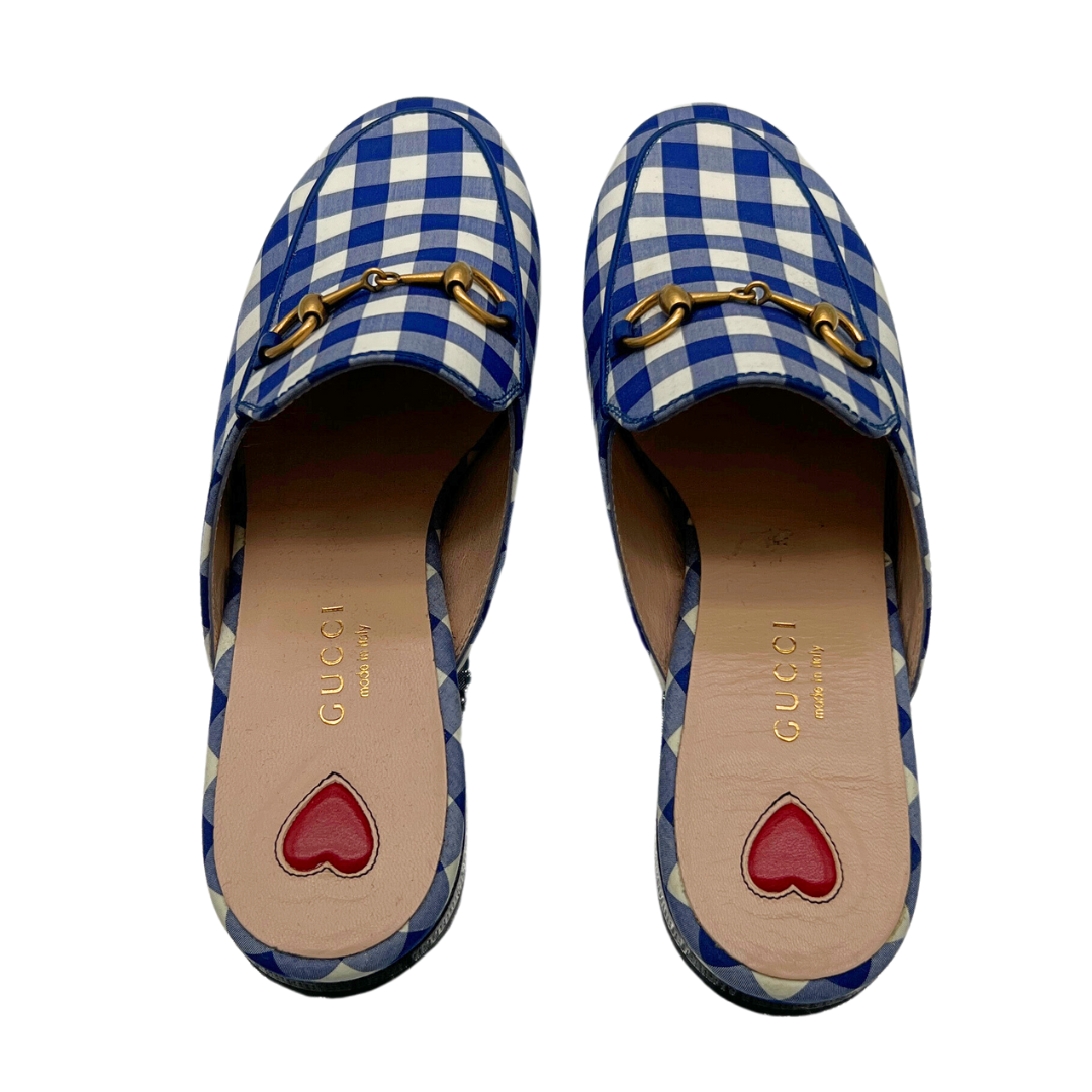 Gucci Princetown Gingham Loafer