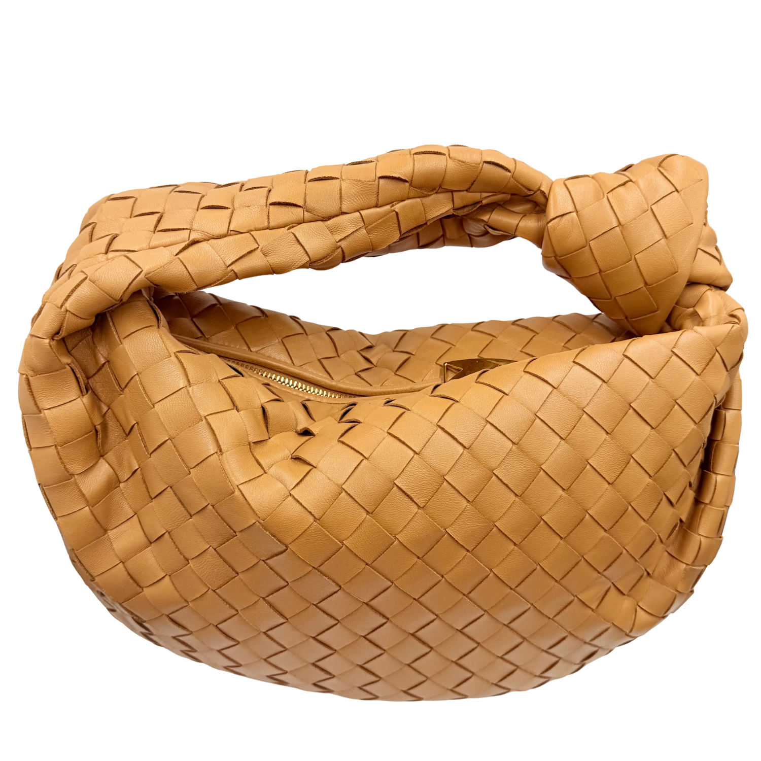 Bottega Veneta Small Intrecciato Jodie Caramel