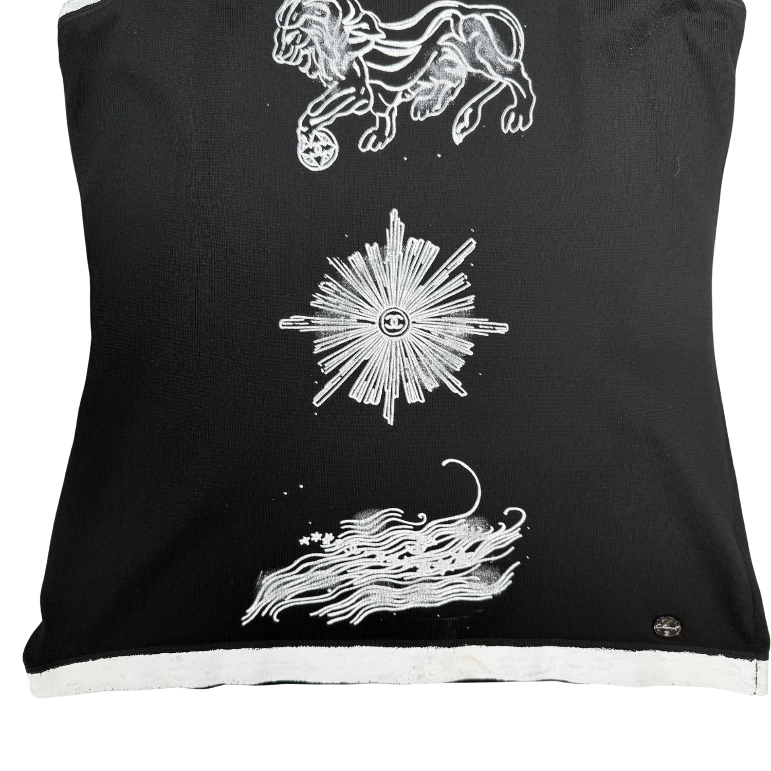 Chanel Cruise Collection Leo Tank Top Black