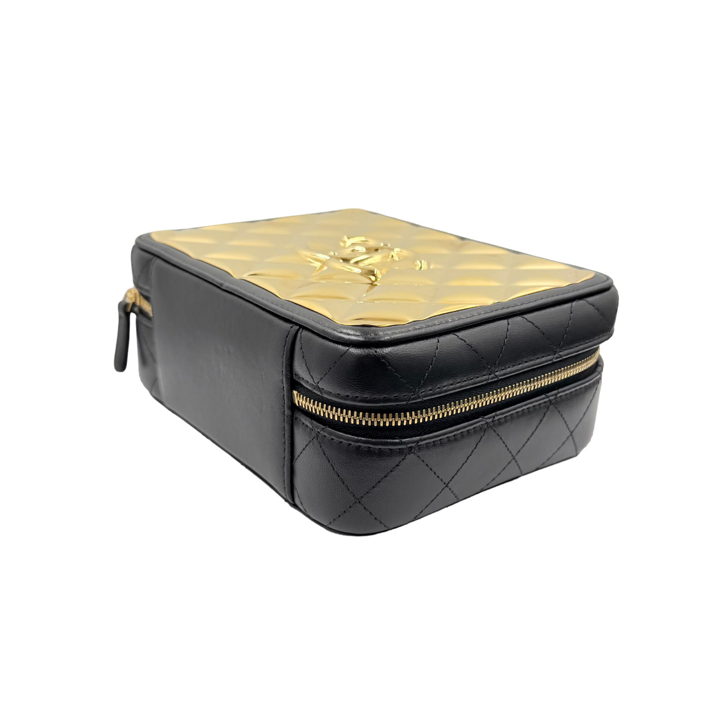 Golden Plate Vanity Case