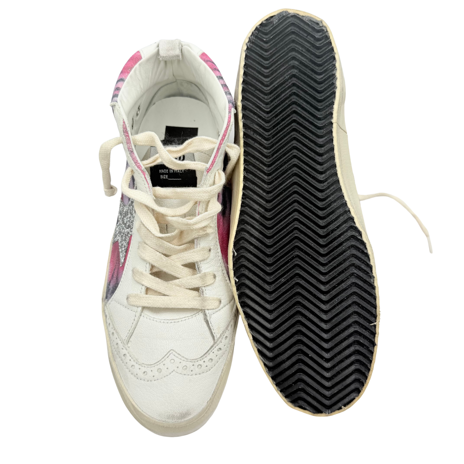 Golden Goose Midstar Tie Dye Suede Sneakers