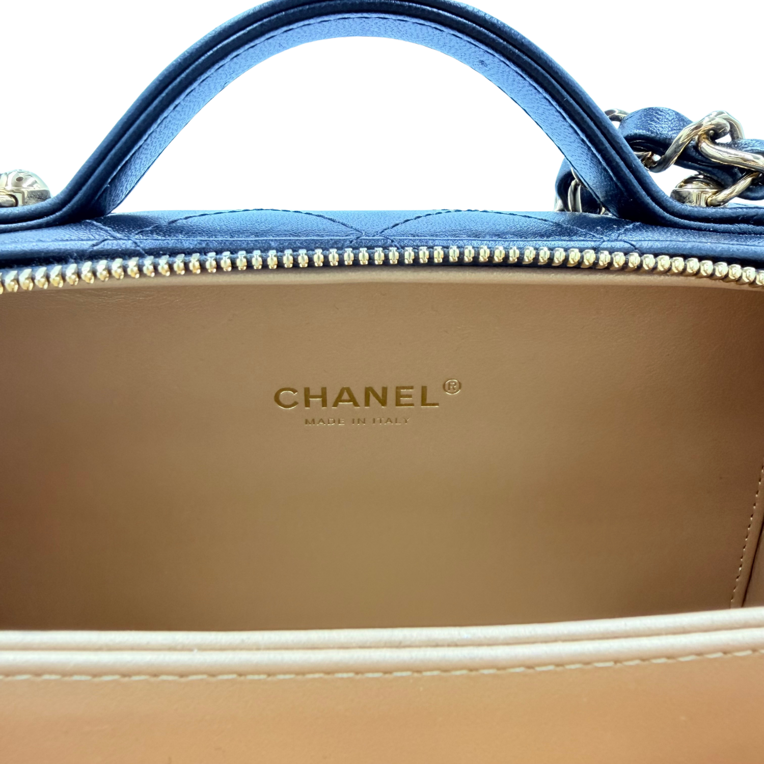 Golden Plate Vanity Case
